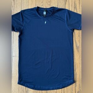 Kids Navy Blue, Bruce Bolt Lightning Bolt Tee